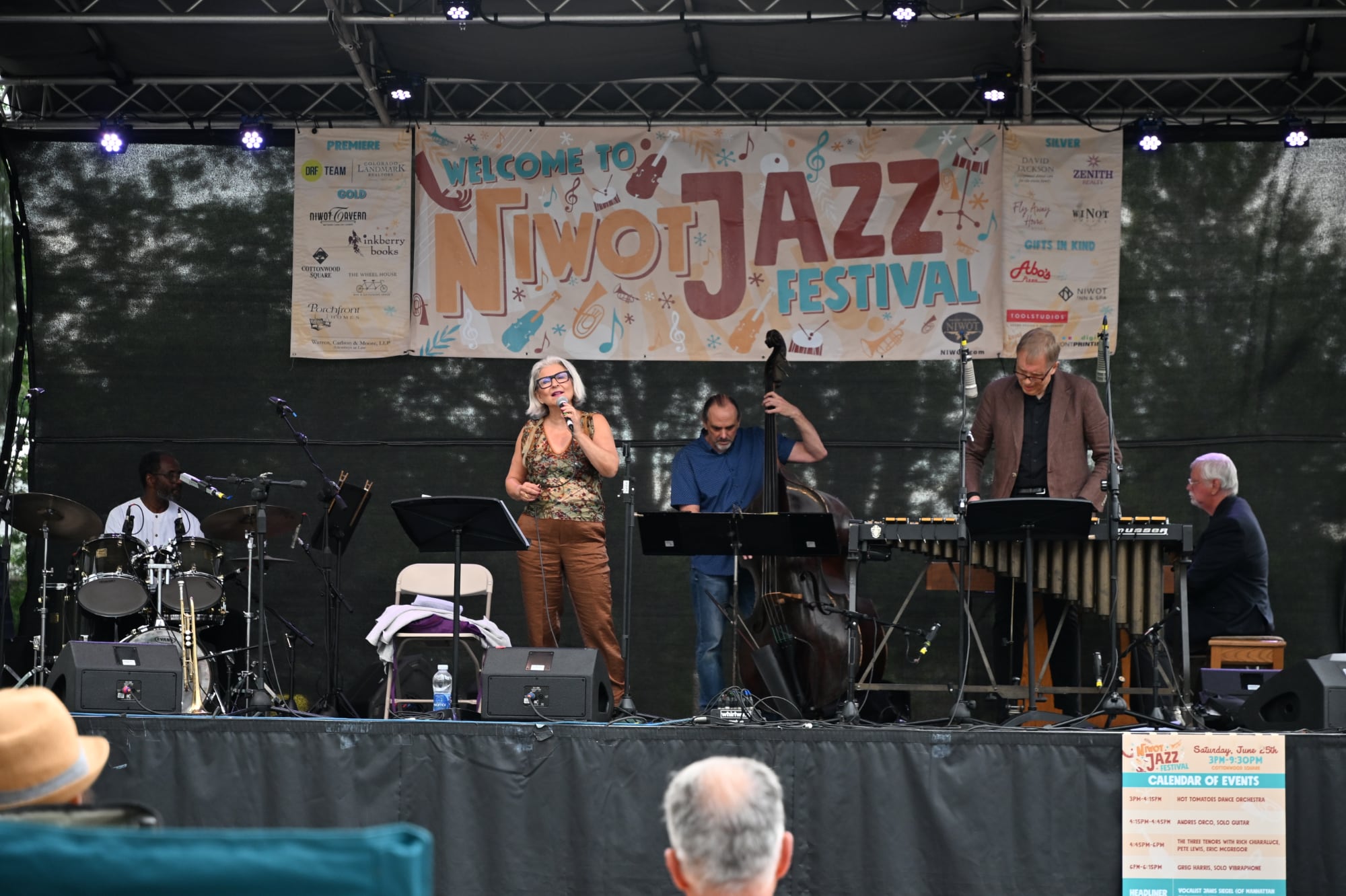 Janis Siegel Performance at the Niwot 2022 Jazz Festival