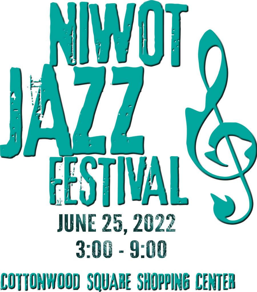 2022 Niwot Jazz Festival Logo - June 25, 2022